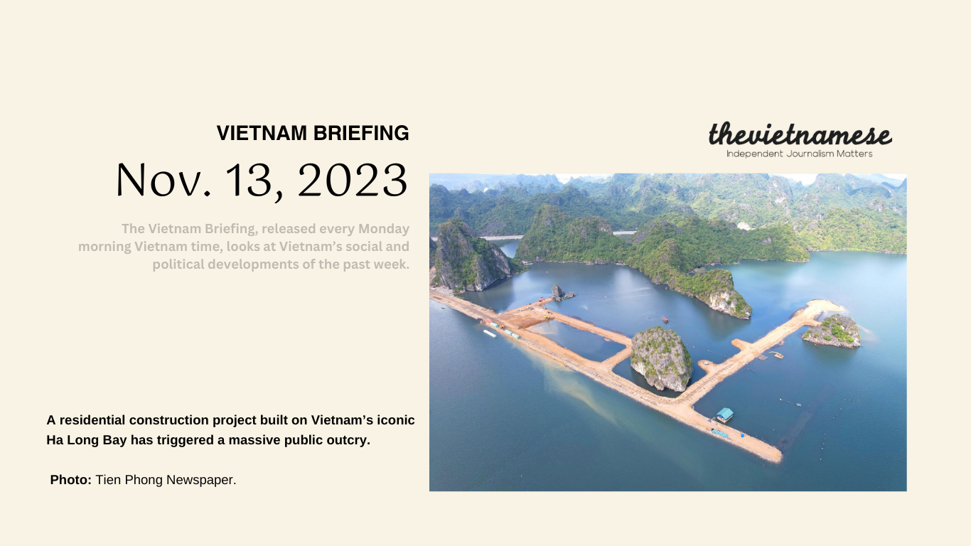 Huge Hotel Building Project Near Vietnam UNESCO-site Ha Long Bay